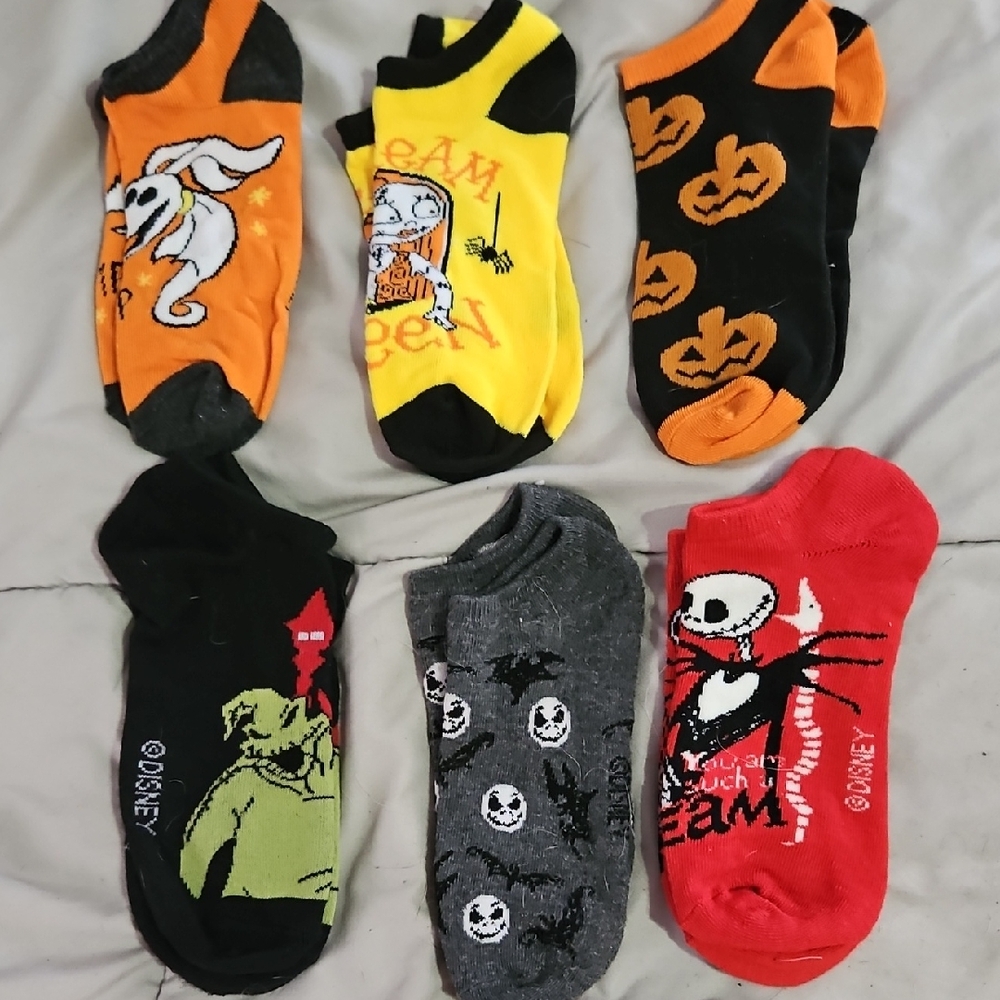 Disney Nightmare Before Christmas Socks Collection